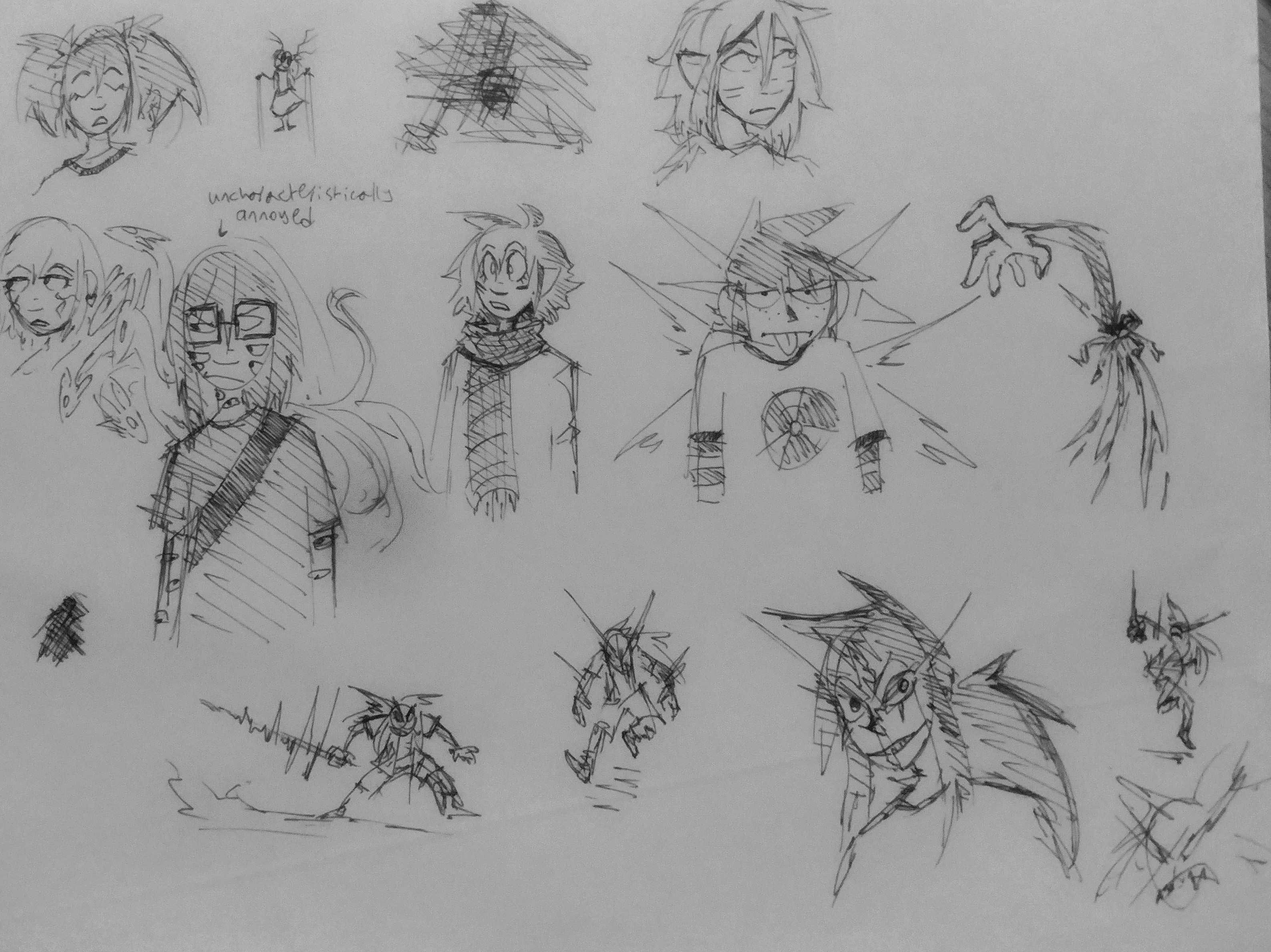 Miscellaneous Character Sketches
