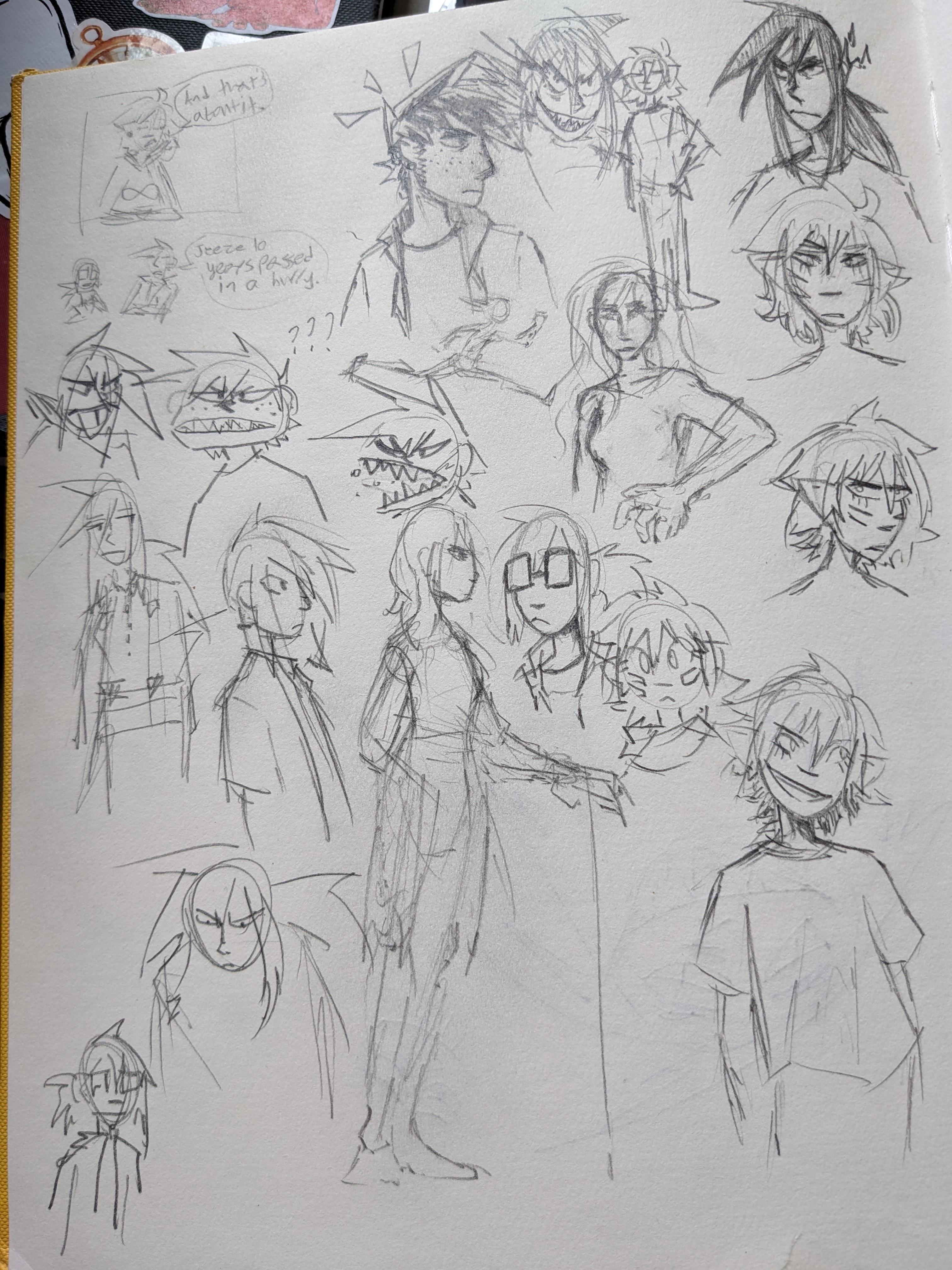 Miscellaneous Character Sketches